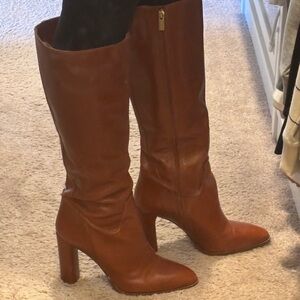 Vince Camuto wide calf  Knee-High Leather Boots